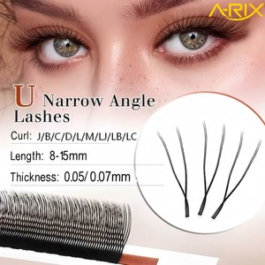 ขนตาปลอม A-RIX Professional รูปทรงตัวยู แบบกำมะหยี่ 2D 3D 4D 5D แบบพัดสำเร็จรูป นุ่มด้าน สีแมทท์ ขนมิงค์เทียม ขายส่ง - Product Image 5
