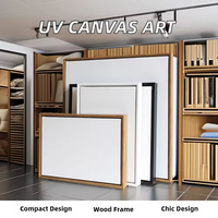 Décoration murale vintage en bois, peinture à l'huile abstraite personnalisée faite à la main, paysage floral, pour la maison, l'hôtel, le bureau