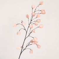 Bruidsdecoratie & -benodigdheden 21-koppige lantaarn fruit kunstbloem steel bruidsbloemen voor achtergrond bloemstuk