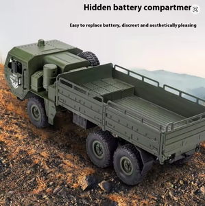 Nouvelle voiture RC JJRC 1:16 SJY-Q75, simulation de camion militaire à six roues THAAD, modèle de voiture RC tout-terrain, jouets de voiture RC - Product Image 5
