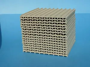 MLM Series Good Heat Resistance Heat Exchanger Multi-layer Ceramic Honeycomb