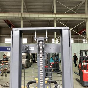 Volledige Elektrische Pallet Stapelaar Lift Hoogte Heftruck 2 Ton Magazijn Zwaar Object Transport Elektrische Pallet Stapelaar - Product Image 6