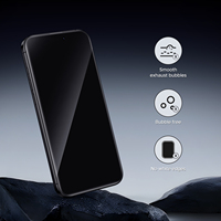 Mini 20 Verre Trempé Confidentialité Anti-espion Dureté 9H Bord Incurvé 3D Anti-reflet pour iPhone 16 17 Pro Max 18 Pro 18 Pro Max