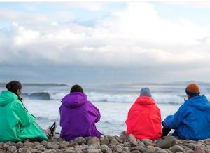 Best Hooded Poncho Changing <strong>Robe</strong> <strong>for</strong> Outdoor <strong>Swimmers</strong> High Quality Soft Beach Towel Custom Logo Digital <strong>for</strong> Diving Warm-Up - Product Image 4