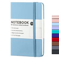 Carnets A5 promotionnels personnalisés en gros à faible MOQ, en lin esthétique et en cuir PU, avec logo personnalisable