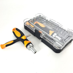 Ensemble de tournevis à cliquet et de douilles OEM 55 pièces, embouts magnétiques Cr-V avec porte-embouts et étui rigide pour bricolage à domicile et réparation électronique - Product Image 4