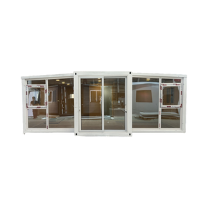 Maisons préfabriquées mobiles extensibles de 20 pieds et 40 pieds Villas de 1 à 4 chambres Maisons préfabriquées <span class=keywords><strong>en</strong></span> conteneur pliant - Product Image 1
