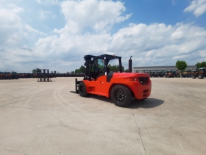 ราคาโรงงาน รถยกดีเซล 10 12 16 18 ตัน แบบ Heavy Duty พร้อมเสาสามท่อน สำหรับคลังสินค้าในท่าเรือ - Product Image 6