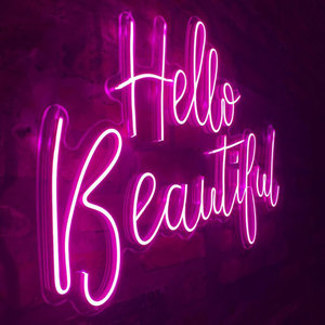 Letrero de Neón con Esenciales de Belleza, Letrero de Neón para Spa, <span class=keywords><strong>Uñas</strong></span> y Labiales, Letras de Neón para Esteticistas, Letreros para Paredes de Spas - Product Image 2