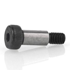 ISO 7379 Custom Carbon Steel Black Oxide M1.6 M2 M3 <strong>M5</strong> M10 12.9 Hexagon Hex Socket Cap Low Profile Head Shoulder <strong>Screw</strong> Bolt - Product Image 2
