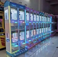 Machine de jeu à griffes mini 4 en 1, en métal, avec verre trempé, pour usage en centre commercial intérieur - Marque LiFun - Vente en gros usine de Guangzhou
