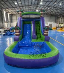 Toboggan <span class=keywords><strong>Aquatique</strong></span> Gonflable Commercial de 15ft 16ft Jeux Gonflables pour Fêtes Usage Commercial - Product Image 6