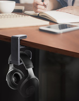 Headphone Desktop berputar 360 derajat efisien ruang Armr dapat disesuaikan untuk pengendali game