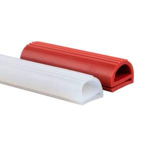 ซีลยางซิลิโคนขึ้นรูปทรงตัวยูประสิทธิภาพสูง สำหรับขอบประตู  ใช้ในอุตสาหกรรมห้องเย็น ตู้แช่แข็ง - Product Image 1