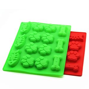 قوالب سيليكون قابلة لإعادة الاستخدام لتزيين الحلوى والبسكويت والكعك، مناسبة للخبز والتجميد، على شكل كلب - Product Image 1