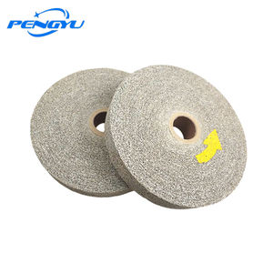 NICE TOP MF 2S <span class=keywords><strong>MED</strong></span> 8X6X3 Aluminiumoxide Gemini Convolute Schijf voor RVS Ontbramen Polijsten Slijpmachine Compatibel - Product Image 4