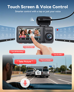 Redtiger Distributor F17 Plus 4 Channel Touch Screen <b>Dash</b> Cam Night Vision 24H Time-Lapse Parking Car Black Box - Product Image 2