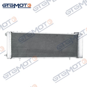 GTGMOTO Radiateur en aluminium à 4 rangées pour <span class=keywords><strong>Jeep</strong></span> <span class=keywords><strong>Cherokee</strong></span> <span class=keywords><strong>XJ</strong></span> 2.5L L4 4.0L L6 CC1193 1991-2001 - Product Image 2