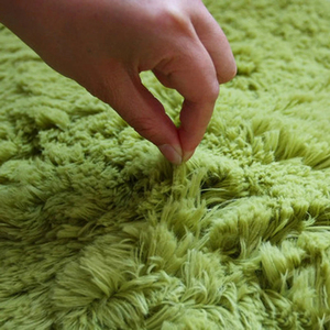 Alfombra de Pelo Sintético Suave y Afelpado Personalizada al por Mayor para Sala de Estar, Alfombra de Piso Cálida y Afelpada de Estilo Europeo, Resistente a las Arrugas y Antideslizante - Product Image 6