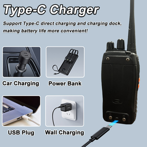 Bộ đàm cầm tay BAOFENG NEW BF888S không dây, tần số loại C UHF 400-470, tầm xa, di động, nghiệp dư, 2 chiều, BF-888S PRO - Product Image 4