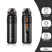 2025 TKK, Nouvelle Marque, Gobelet de Voyage Isotherme en Acier Inoxydable Doré de 500 ml avec Paille, Maintien Chaud/Froid 12-24h, Conception Légère