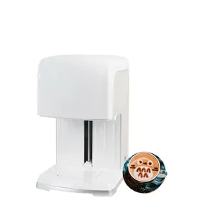 휴대용 초콜릿 콩 커피 3D 프린터 셀카 라떼 아트 모카 프린터 기계 diy 식용 잉크 하드 캔디 스낵 식품 프린터
