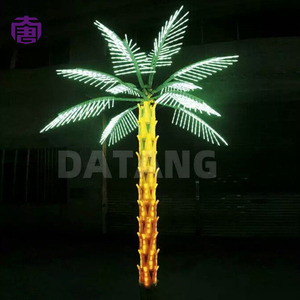 Durable Outdoor Led Coconut <b>Tree</b> Lamp Lifelike Palm Lighting For Seaside Villa Park Scenic Spot <b>Decor</b> For Sale - Product Image 1