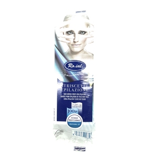 100 pezzi Pre-taglio TNT strisce di rimozione dei capelli 7x20cm tessuto non tessuto per uso salone di bellezza - Product Image 2