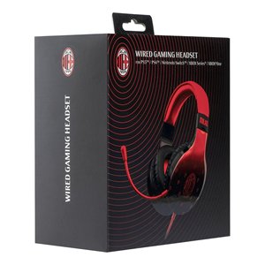 Auriculares para juegos MULTIPIATTAFORMA AC Milan Devils Negro y Rojo ACMU0209 - Product Image 2