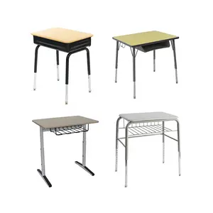 Ensemble Chaise et Bureau Individuel en Métal Durable à <span class=keywords><strong>Prix</strong></span> Compétitif – Design Moderne et Réglable pour Salle à Manger, Bureau et Salon - Product Image 1