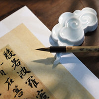 Prix d'usine – Ensemble de pinceaux de calligraphie à poils mixtes, boîte rigide personnalisée OEM, fournitures de calligraphie pour loisirs créatifs, commande en gros