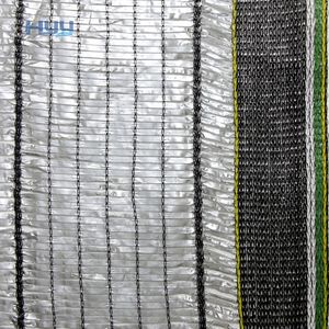 Aluminium schaduwdoek op maat, aluminiumfolie schaduwnet, zilveren zeilen, privacy screen voor auto, patio, tuin, <span class=keywords><strong>pergola</strong></span> afdekking - Product Image 4