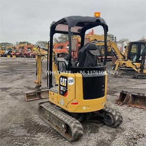 Mini-excavatrice sur chenilles d'occasion USA 301.7d avec moteur haute performance pour la construction et l'agriculture - Product Image 5