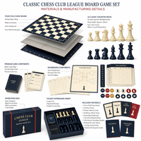 Kit de gestion d'événements de tournoi pour jeu de société d'échecs personnalisé OEM ODM
