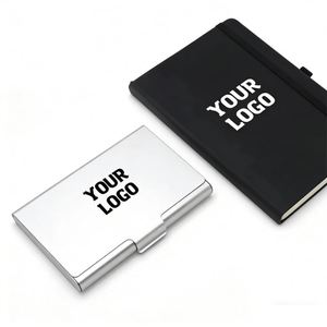 Wholesale Custom Logo Credit <b>Wallet</b> for Men & Women Ultra Thin Bank Business Promo Gift Id Name Card Holder - Product Image 1