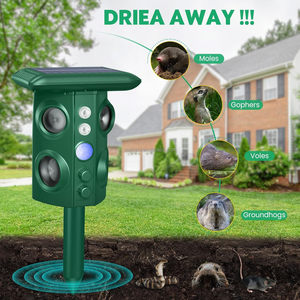 SJZ Máy Đuổi Động Vật Có Thể Sạc Lại Chạy Bằng Năng Lượng Mặt Trời Ngoài Trời Tại Nhà Máy Máy Máy Đuổi Chuột Khỉ Siêu Âm Thuốc Đuổi Chuột Rắn Nốt Ruồi - Product Image 2