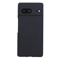 Quantité minimale de commande 1 pièce étui de téléphone en Fiber de carbone Offre Spéciale pour Google Pixel 7/7 pro 3K étui de téléphone portable en fibre d'aramide avec de grands trous
