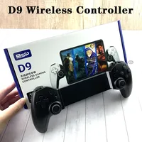 Controlador de tableta D9 Mango inalámbrico para Switch Game Joystick de estiramiento de dientes azules para Playstation3 PS3 PS4 Android IOS Gamepad