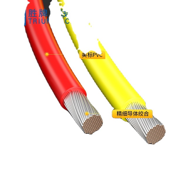 1095 PVC Hook up Wire 300V 80℃ Single Core Stranded Tinned Copper Electronic Cable
