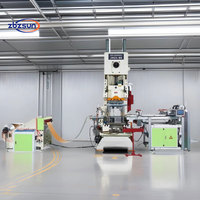 Conteneurs de stockage alimentaire en aluminium utilisant une machine de poinçonnage pneumatique avec moteur et pompe, haute efficacité, certifié CE, 380V
