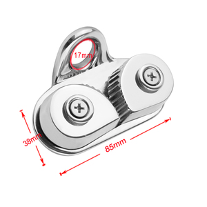 Grille de fixation en acier inoxydable 316 avec anneau de guidage, grilles de fixation pour bateau, guide-câble Matic, navigation marine, <span class=keywords><strong>voilier</strong></span>, kayak, canoë, annexe - Product Image 5