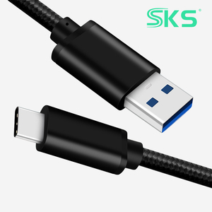 Câble USB 3.0 Type-C réversible, tressé en nylon, synchronisation des données 5 Gbps, charge <span class=keywords><strong>rapide</strong></span> 3A, compatible avec les appareils iOS, les écouteurs, les téléphones/tablettes/switch - Product Image 1