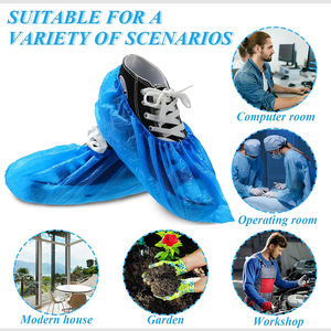 מכונת עשה מקורה & חיצוני תעשיית מזון בטיחות רפואית נגד החלקה עמיד למים מכסה נעליים - Product Image 6