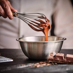 เครื่องตีไข่แบบมือถือ ทำจากโลหะ ขนาด 10-24 นิ้ว หลายขนาด สำหรับตีนม ครีม ไข่ ใช้ในงานอบและทำอาหาร - Product Image 5