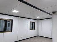 Maisons conteneurs extensibles personnalisables de 20 pieds avec structure en acier traditionnelle, faciles à installer, fabriquées en Chine