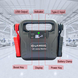 2000A большой емкости профессиональный аварийный инструмент автомобильный аккумулятор бустер 12 В портативный пусковое устройство с бесплатным тестером батареи - Product Image 6