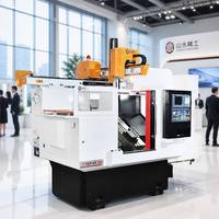 Tour CNC à banc incliné avec capacité de barre de guidage et tourelle servo pour pièces d'arbre