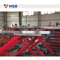 VICO Motorrad-Scherenhebebühne YT-15A Kleine Hydraulische Hebebühne für Unfallfahrzeug-Reparatur in Werkstatt oder Zuhause mit CE-Zertifizierung