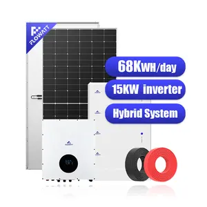 Wholesale Full Set Flowatt 12KW Residential Solar Power Systems For Household Equipment