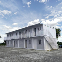 Casa Contenedor Prefabricada de Lujo para Oficina Portátil, 20 pies, Duradera, Ecológica, Desmontable y Modular